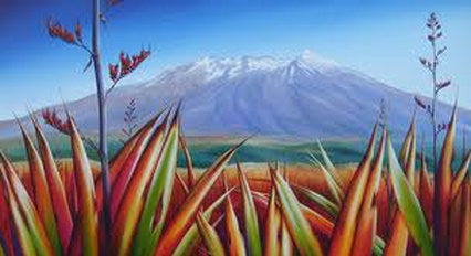'Summer Mt Ruapehu'